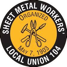 local sheet metal union 104|sheet metal 104 fringe benefits.